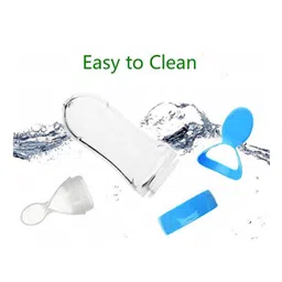 Numum Silicone Squeezy Food Feeder Spoon - Blue (Color and design may vary) image 3