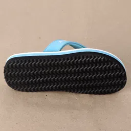 Cute Walk by Babyhug Flip Flops Vehicle Print - Blue image 5