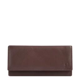 Kara Brown Solid Bi-Fold Wallet for Women-picture-30