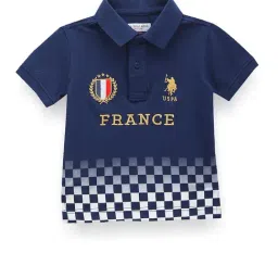U.S. Polo Assn. Kids Navy Embroidered Polo T-Shirt-picture-17