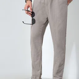 7 Alt by Pantaloons Men Slim Fit Mid-Rise Trousers-picture-18