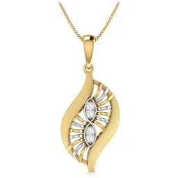PC Jeweller Padraig 18k Gold Pendant without Chain for Women-image-98