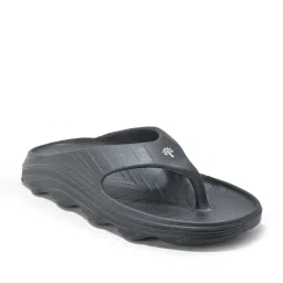Woodland Men's Black Flip Flops image 3