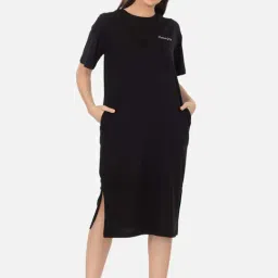 The Calm Collective Black Jesse Knit Dress-picture-20