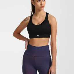 Adidas Black Non Wired Padded Sports Bra-picture-46