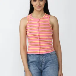 Forever 21 Pink Striped Cardigan-picture-30