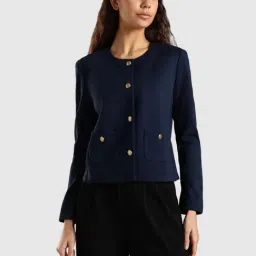Tommy Hilfiger Navy Slim Fit Blazer image 5