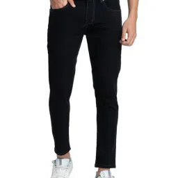 Being Human Cropped Fit Mens Denim-Black Tone-image-94