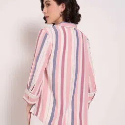 Honey by Pantaloons Multicolored Striped Shirt image 2