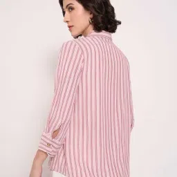 Honey by Pantaloons Multicolored Striped Shirt image 2