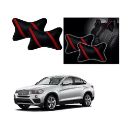 Auto Pearl Strip Red Car Neck Cushion/Neck Pillow Compatible with BMW X4-image-90
