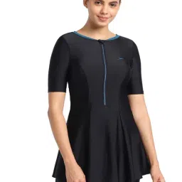 Speedo Black Plain Swimwear-image-64