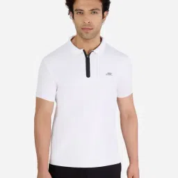 Skechers White Regular Fit Polo T-Shirt-picture-16