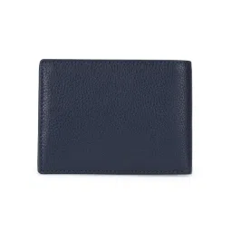 PERQUISITE Navy Casual Leather Bi-Fold Wallet for men image 3