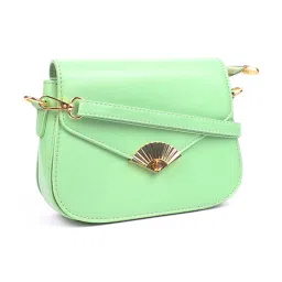 Carlton London Mint Medium Cross Body Bag image 3