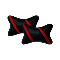 Auto Pearl Strip Red Car Neck Cushion/Neck Pillow Compatible with BMW 725i-picture-31