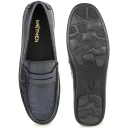 Britmen Men's Blue Casual Loafers image 3