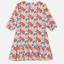 Allen Solly Girls White Frock image 2