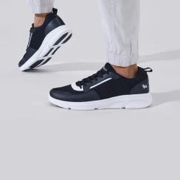 Neemans Men's Black Running Shoes-picture-4