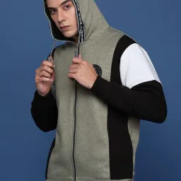 showoffff Showoff Olive Cotton Slim FitJacket image 3