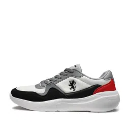 Red Tape Men's Off White & Red Casual Sneakers image 3