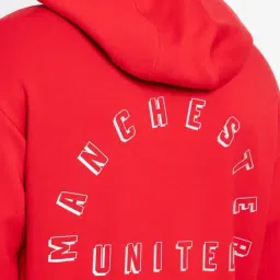 Adidas Red Regular Fit Printed Sports Hoodie image 5