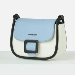 Van Heusen White Sling Handbag image 2