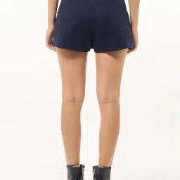 Bewakoof Black Lris Regular Fit Shorts image 2