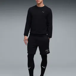 Puma Nrp India Black Cotton Regular Fit Solid Sweatshirt image 3