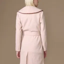 Kazo Light Pink Overcoat image 2