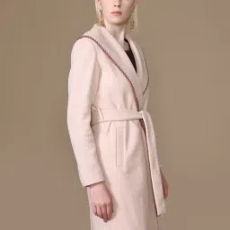 Kazo Light Pink Overcoat image 3