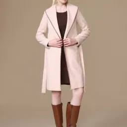 Kazo Light Pink Overcoat image 5