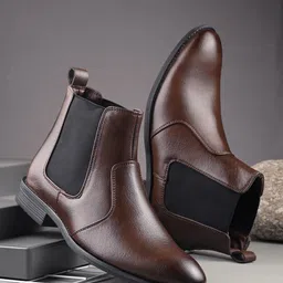 Killer Men Textured Casual Chelsea Boots-picture-41