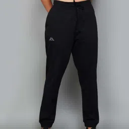 KAPPA Black Cotton Sports Joggers-image-13