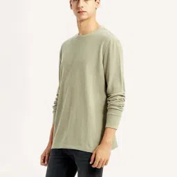Levi's Beige Cotton Regular Fit Sweatshirt image 3