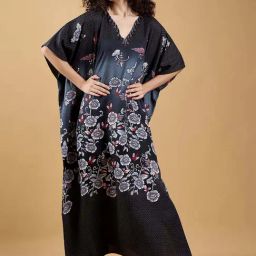The Kaftan Company Black Printed Kaftan-picture-44