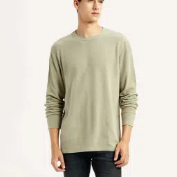 Levi's Beige Cotton Regular Fit Sweatshirt image 4