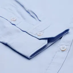 the indian garage co. x luxe Luxe by TIGC Men Solid Slim Fit Opaque Formal Shirt image 2