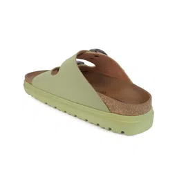 Mast & Harbour Women Open Toe Flats With Buckles image 2