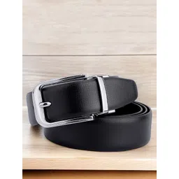 Metronaut Men Textured Reversible Formal Belt-picture-20