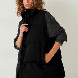 Stylecast X Kotty Women Insulator Longline Puffer Jacket-picture-29