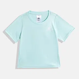 ADIDAS Girls Logo Aeroready T-shirt-picture-20