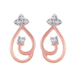 P.C. Chandra Jewellers 18 kt Gold & Diamond Earrings-picture-10
