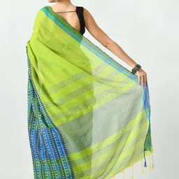 sourav biswas Woven Design Pure Cotton Saree image 3