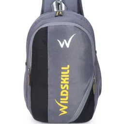 WILDSKILL Unisex Brand Logo Backpack with Compression Straps-picture-41