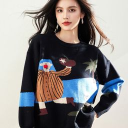 JC Collection Women Printed Pullover-picture-22