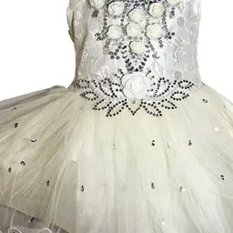 dress collection Baby Girls Midi/Knee Length Festive/Wedding Dress (Multicolor, Sleeveless)Nice Dress-picture-13