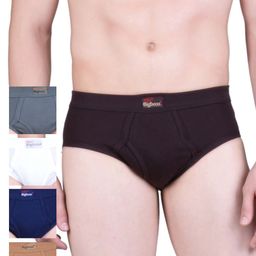 Dollar Bigboss Men Pack of 5 Solid Spandex Integrated Cotton Briefs MDBR-06-PO5-1-picture-33