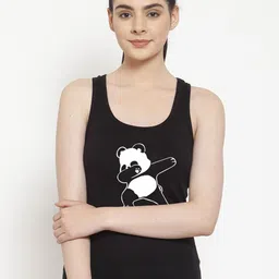 Friskers Pack of 2 Printed Tank Tops image 2