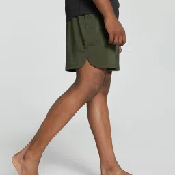 Puma Green Regular Fit Sports Shorts image 3